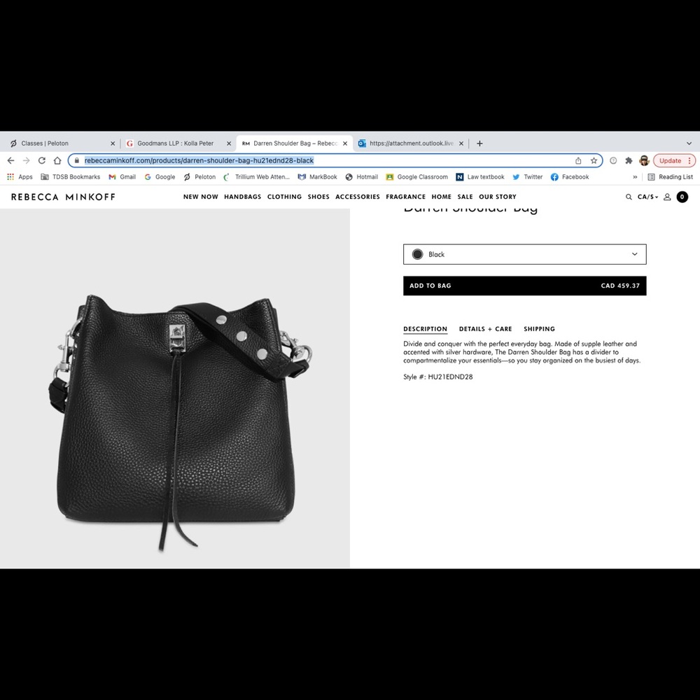 Rebecca Minkoff Darren Shoulder Bag